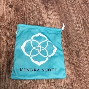 Kendra Scott Drawstring Dust Bag Small Turquoise